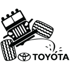 Наклейка «Jeep Rules T»