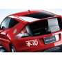 Наклейка «Powered by HONDA»