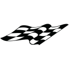 Наклейка «Race Flag»