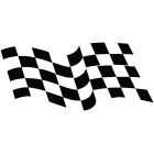 Наклейка «Race Flag v2»