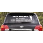 Наклейка «RIP Paul Walker»