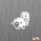 Наклейка «Domo-kun и овца»
