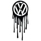 Наклейка «Volkswagen Капли»