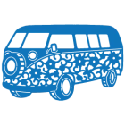 Наклейка «VW Bus v2»