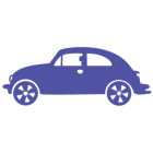 Наклейка «VW Volkswagen Beetle v3»