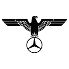 Наклейка «Mercedes Eagle»