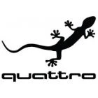 Наклейка «Audi Quattro v2»