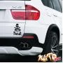 Наклейка «Dakar Skull»