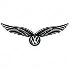 Наклейка «Volkswagen Wings»