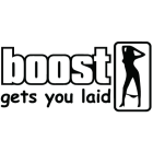 Наклейка «Boost Gets You Laid»
