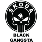 Наклейка «Skoda Gangsta»