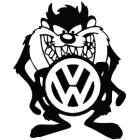 Наклейка «TAZ Devil VW»