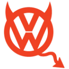 Наклейка «VW Devil»