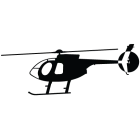 Наклейка «MD 500E»