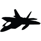 Наклейка «Jet Fighter v6»