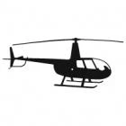 Наклейка «Robinson R-44»