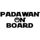 Наклейка «Padawan on board»