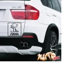 Наклейка «Ребенок в машине v5»