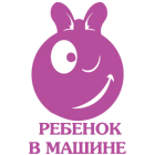 Наклейка «Ребенок в машине v9»