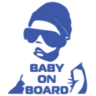 Наклейка «Baby on Board v2»