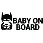 Наклейка «Baby on Board Batman»