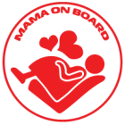 Наклейка «Mama on Board»