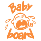 Наклейка «Baby on Board v7»