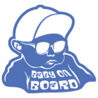Наклейка «Baby on Board v10»