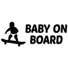 Наклейка «Baby on Board v11»