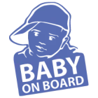 Наклейка «Baby on Board v15»
