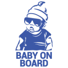 Наклейка «Baby on Board v17»