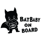 Наклейка «BatBaby on Board»