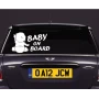 Наклейка «Baby on Board v18»