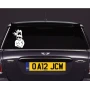 Наклейка «Baby on Board Punk»