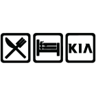 Наклейка «Eat, Sleep, Kia»