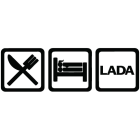 Наклейка «Eat, Sleep, LADA»