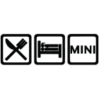 Наклейка «Eat, Sleep, Mini»