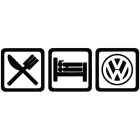 Наклейка «Eat, Sleep, Volkswagen»