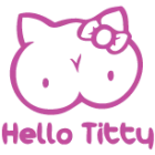 Наклейка «Hello Titty»