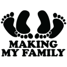 Наклейка «Making Family»