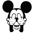 Наклейка «Mickey F»