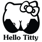 Наклейка «Hello Titty v2»