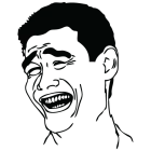 Наклейка «Trollface»