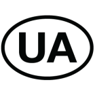 Наклейка «UA»