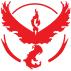 Наклейка «Pokemon GO Team Valor»