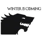 Наклейка «Winter is Coming»