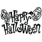 Наклейка «Happy Halloween»