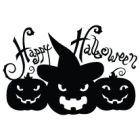 Наклейка «Happy Halloween v3»
