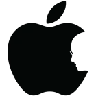 Наклейка «Apple Steve Jobs»