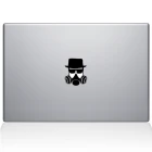 Наклейка для MacBook «Heisenberg Противогаз»